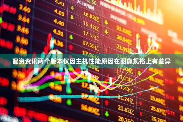 配资资讯两个版本仅因主机性能原因在图像规格上有差异